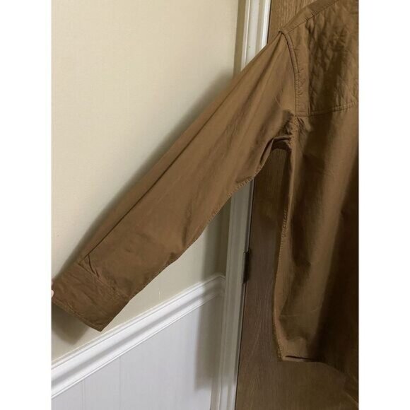 BERETTA Brown Button Up Long Sleeve Shirt Vented Field Hunting Shooting Mens M - Picture 4 of 12